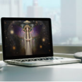Anunnaki-Sterngöttin Ishtar High Frequency Art Poster
