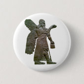 Anunnuki alter sumerischer alienExtraterrestrial Button (Vorderseite)