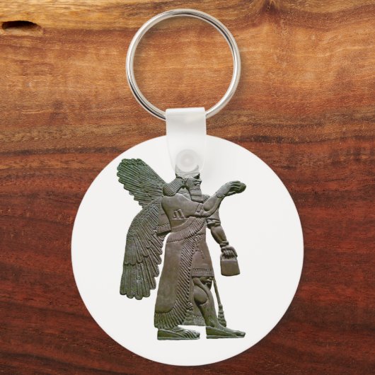 Anunnuki Ancient Sumerian Alien Extraterrestrial Schlüsselanhänger (Vorderseite)