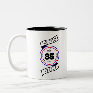 Anvertrauen von den 85 zu sein zweifarbige tasse
