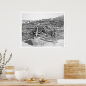 Anvil Creek Gold Mine Alaska 1916 Poster (Küche)