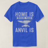 Anvil gift for Blacksmith Blacksmithing Formierung T-Shirt (Design vorne)