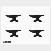 Anvil Ovaler Aufkleber (Blatt)