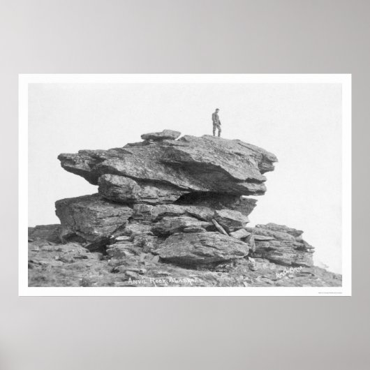 Anvil Rock Nome Alaska 1912 Poster (Vorne)