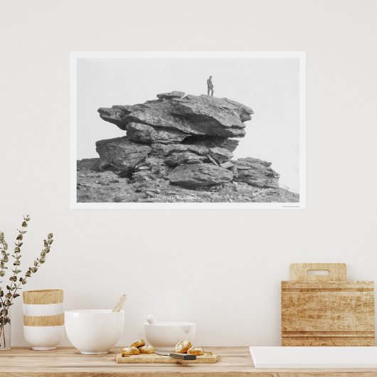 Anvil Rock Nome Alaska 1912 Poster (Küche)