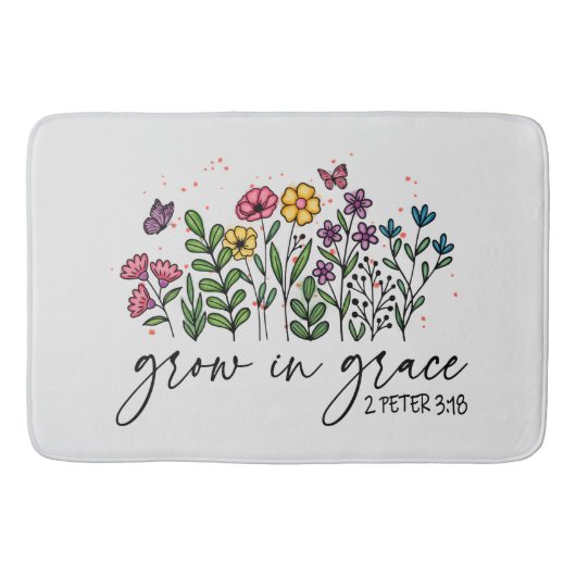 Anwachsen in Grace Badematte (Vorderseite)