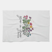 Anwachsen in Grace Geschirrtuch (Horizontal)