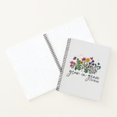 Anwachsen in Grace Notizblock (Innenseite)