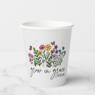 Anwachsen in Grace Pappbecher