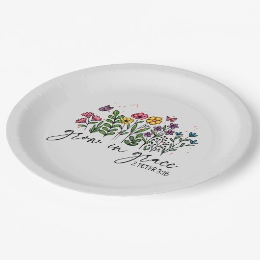 Anwachsen in Grace Pappteller (Schrägansicht)