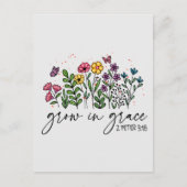 Anwachsen in Grace Postkarte (Vorderseite)