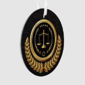 Anwalt - Anwaltskanzlei Ornament (Vorderseite)