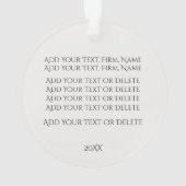 Anwalt - Anwaltskanzlei Ornament (Rückseite)