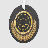 Anwalt - Anwaltskanzlei Ornament (Vorderseite)