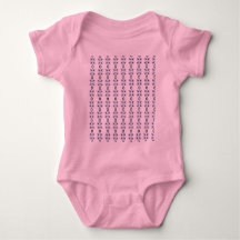 Anwalt Baby Bodysui, Navy Pale Pink Gavel