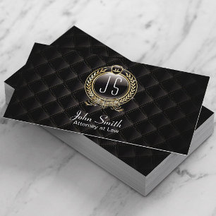 Anwalt bei Law Luxury Dark VIP Anwalt Visitenkarte
