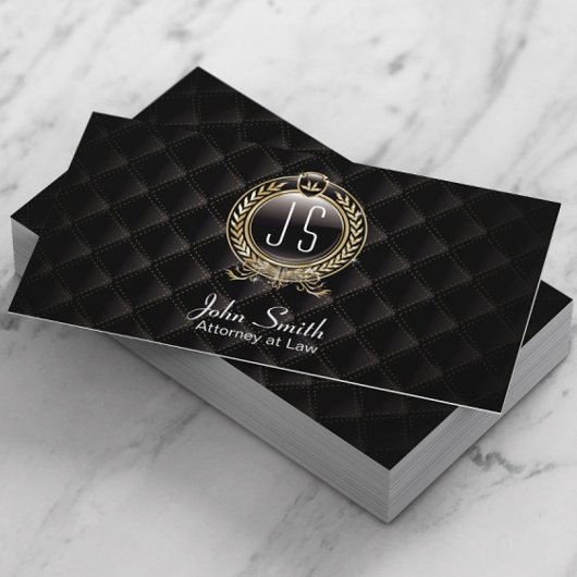 Anwalt bei Law Luxury Dark VIP Anwalt Visitenkarte