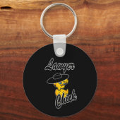 Anwalt Chick #4 Schlüsselanhänger (Vorderseite)