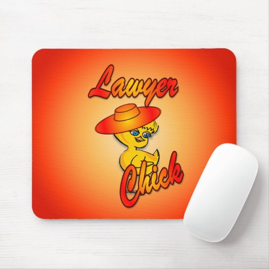 Anwalt Chick #5 Mousepad (Mit Mouse)