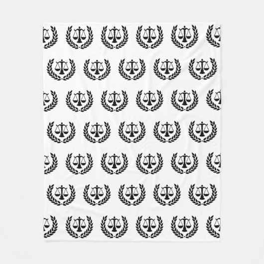 Anwalt der Juristischen Abschluss Fleecedecke (Vorderseite)