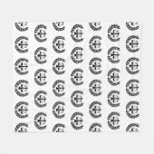Anwalt der Juristischen Abschluss Fleecedecke (Vorderseite (Horizontal))