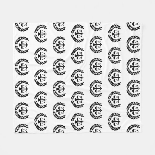 Anwalt der Juristischen Abschluss Fleecedecke (Vorderseite (Horizontal))