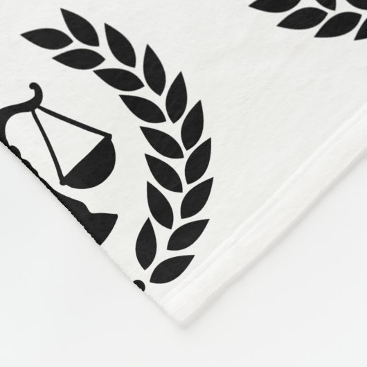 Anwalt der Juristischen Abschluss Fleecedecke (Ecke)