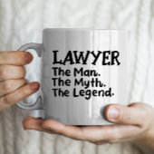 Anwalt: Der Mann, der Mythos, die Legende Kaffeetasse