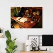 Anwalt - Der Schreibtisch eines Gentleman Poster (Heimbüro)