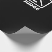 Anwalt Eat Sleep Judge Geschenkpapier (Ecke)