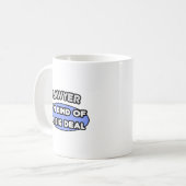 Anwalt... Ein großer Deal Kaffeetasse (Vorderseite Links)