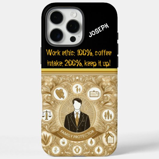 Anwalt: Ein Symbol für Familienbetreuung Case-Mate iPhone Hülle (Rückseite)