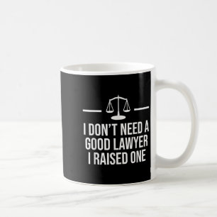 Anwalt Eltern Vater Mutter Jurastudium Abschluss  Kaffeetasse