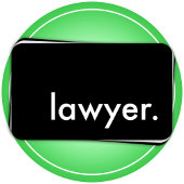 Anwalt. (Farbanpassbar) Visitenkarte