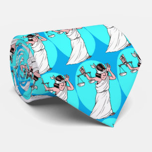 Anwalt Funny Justice Spaß Neck Tie Krawatte