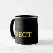 Anwalt Geschenk Kaffeetasse (Vorderseite Links)