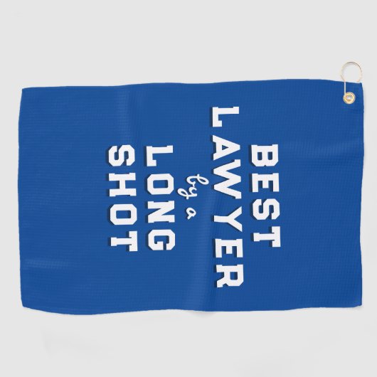 Anwalt Gift Golf Handtuch (Horizontal)