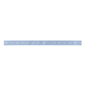 Anwalt Gifts Blue Satin Ribbon Satinband (Vorderseite)