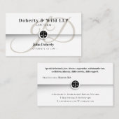 ANWALT | Juristische Skala Visitenkarte (Vorne/Hinten)