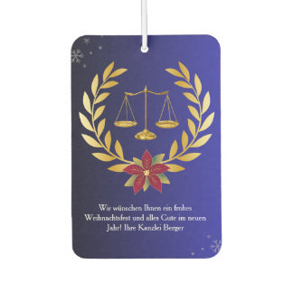 Anwalt Lufterfrischer Geschenk für Weihnachten