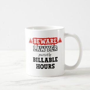 Anwalt mit billigen Stunden Funny Attorney Kaffeetasse