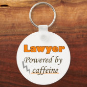 Anwalt mit Koffein Schlüsselanhänger (Vorderseite)