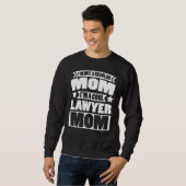 Anwalt-Mutter-Bekleidung Oberstes Anwälte-Design Sweatshirt (Vorne ganz)