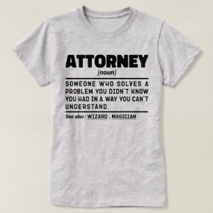 Anwalt Noun Definition Beruflicher Arbeitnehmer Co T-Shirt