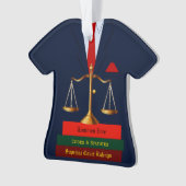 Anwalt Paralegal Ornament (Vorderseite)
