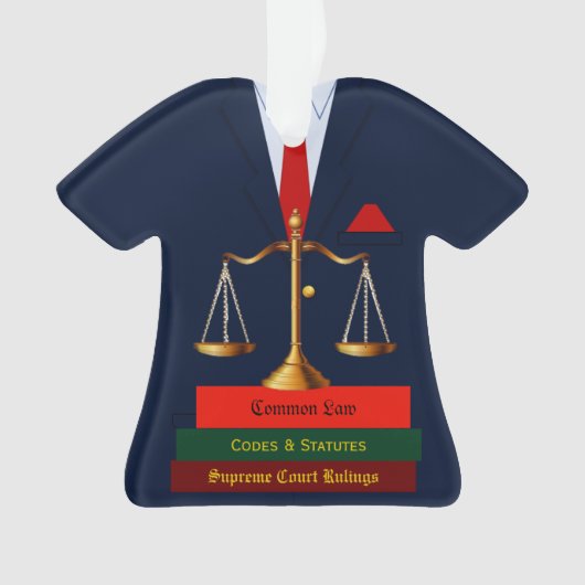 Anwalt Paralegal Ornament (Vorderseite)