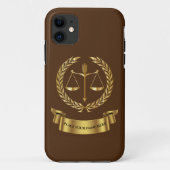 Anwalt Personalisiert Case-Mate iPhone Case (Rückseite)
