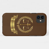 Anwalt Personalisiert Case-Mate iPhone Case (Rückseite (Horizontal))