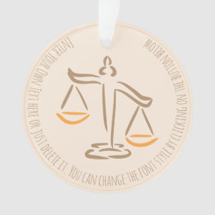 Anwalt Rechtsanwalt Richter Anwaltskanzlei Ornament