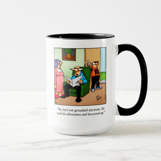 Anwalt Spaß Tasse Geschenk (Rechts)
